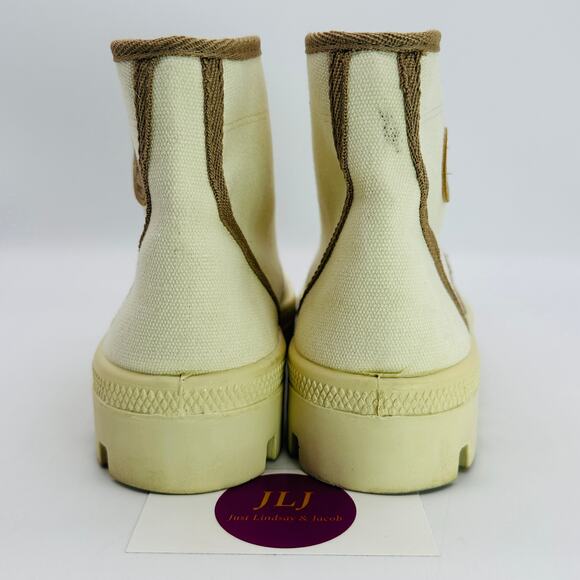 Dafna by Naot Women's Scout Lug Sole Lightweight Canvas Boots Size 38 EU/ 7 US - Picture 6 of 11